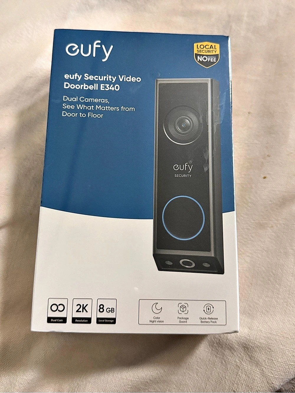 eufy Security Video Doorbell E340 Video Doorbell E340 New in box